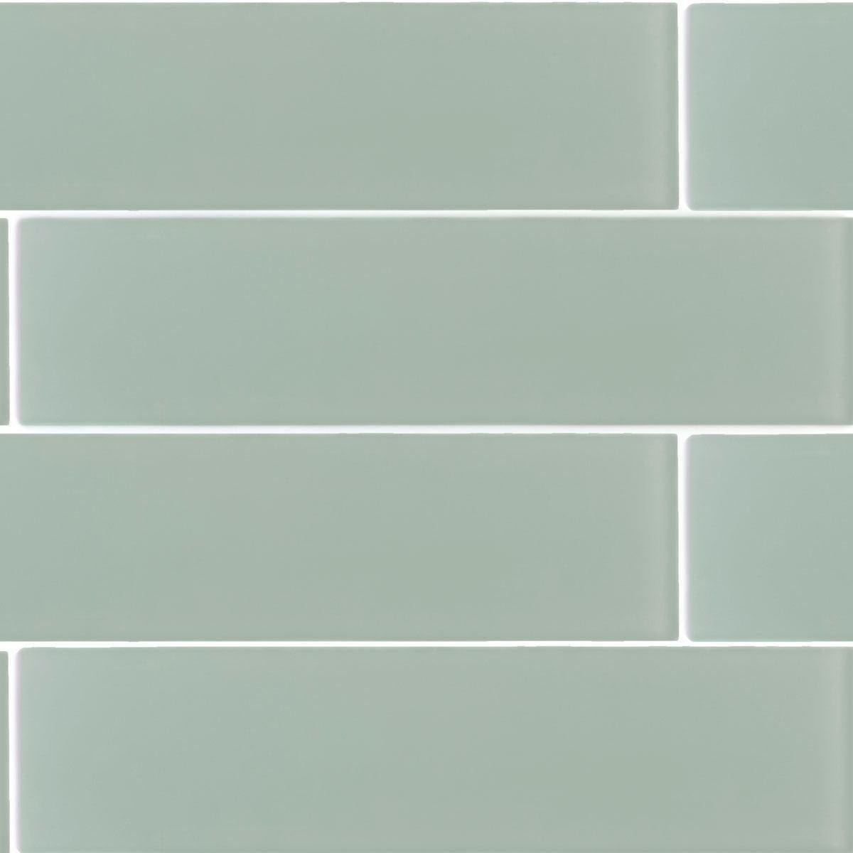 Glacier Breeze 3X12 Frosted Glass Tile