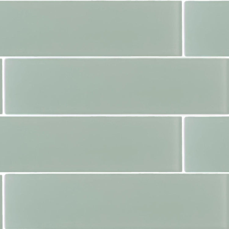 Glacier Breeze 3X12 Frosted Glass Tile