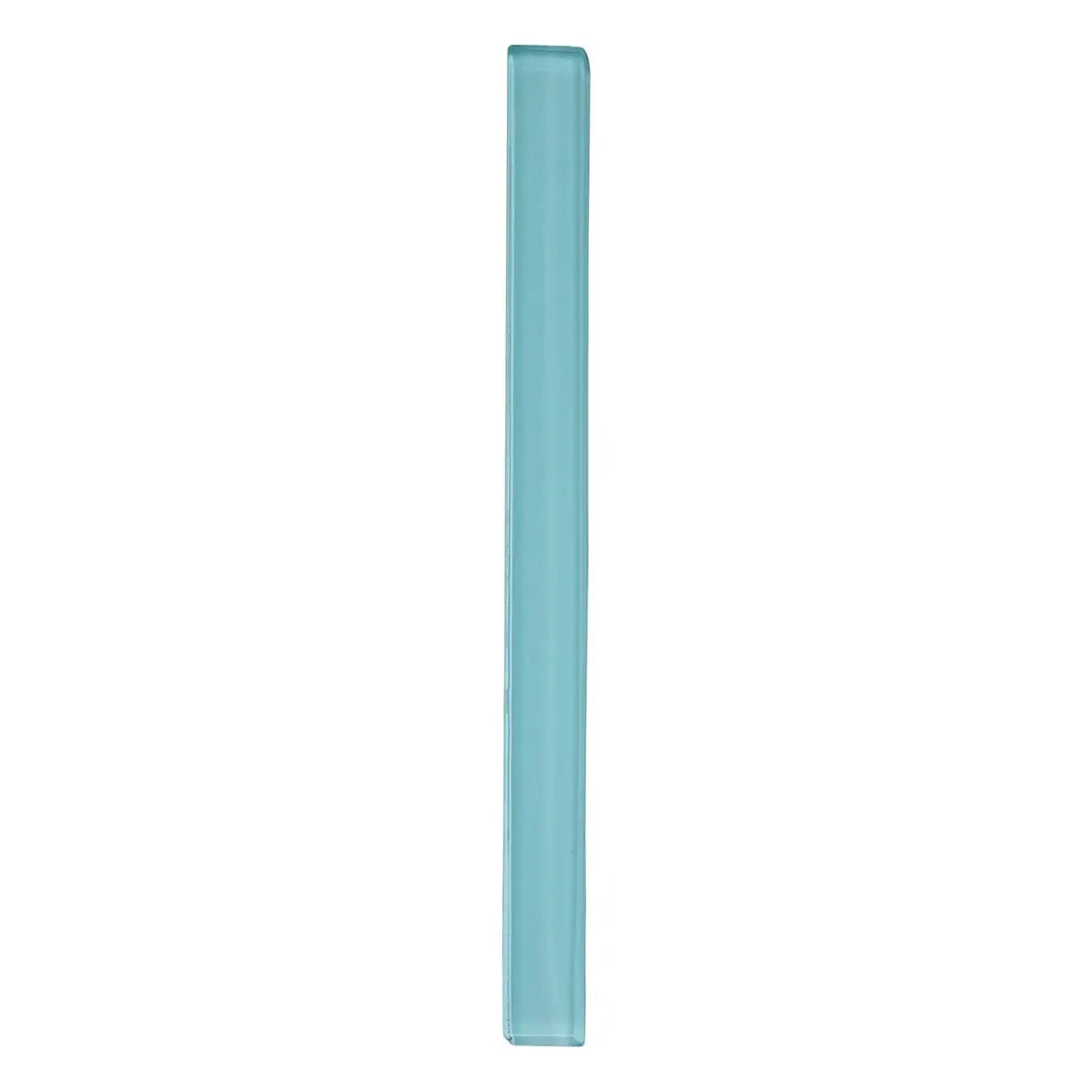 Glacier Aqua Polished Glass Pencil Liner | Tile Club