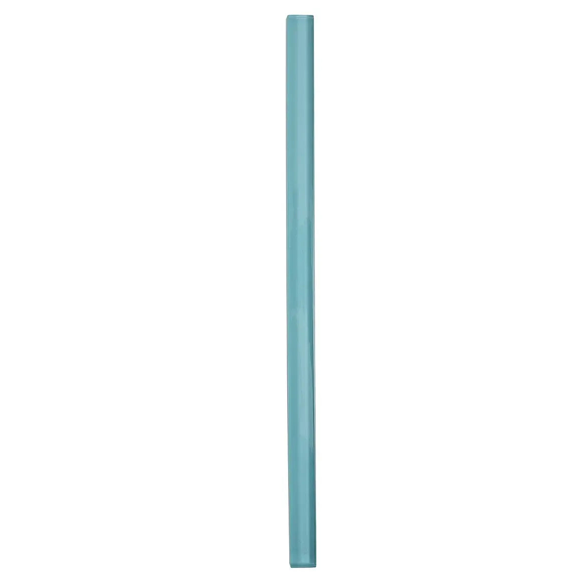 Glacier Aqua Polished Glass Pencil Liner | Tile Club