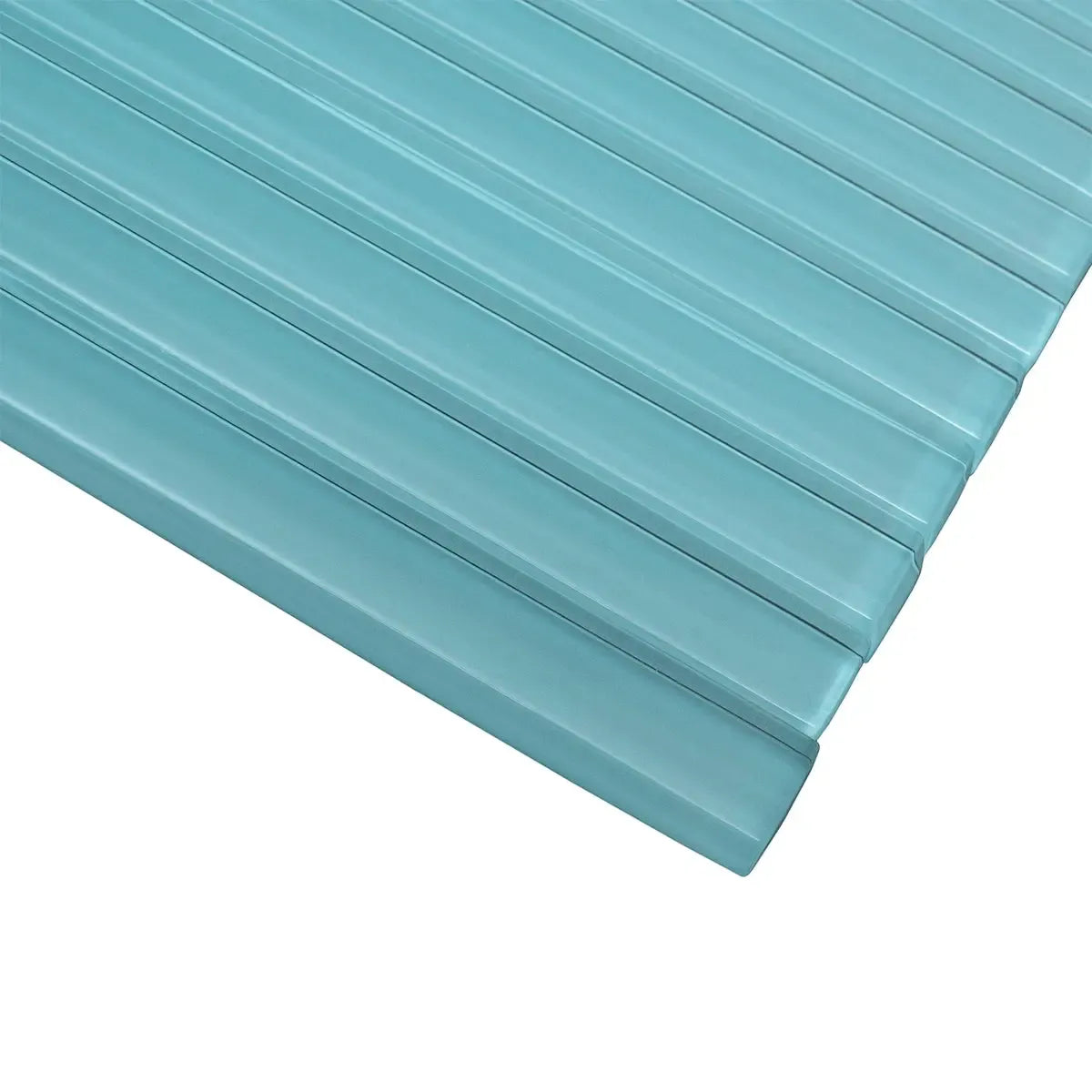 Glacier Aqua Polished Glass Pencil Liner | Tile Club