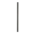 Glacier Ash Gray Frosted Glass Pencil Liner | Tile Club