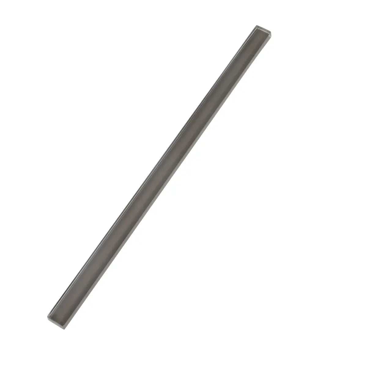 Glacier Ash Gray Polished Glass Pencil Liner | Tile Club