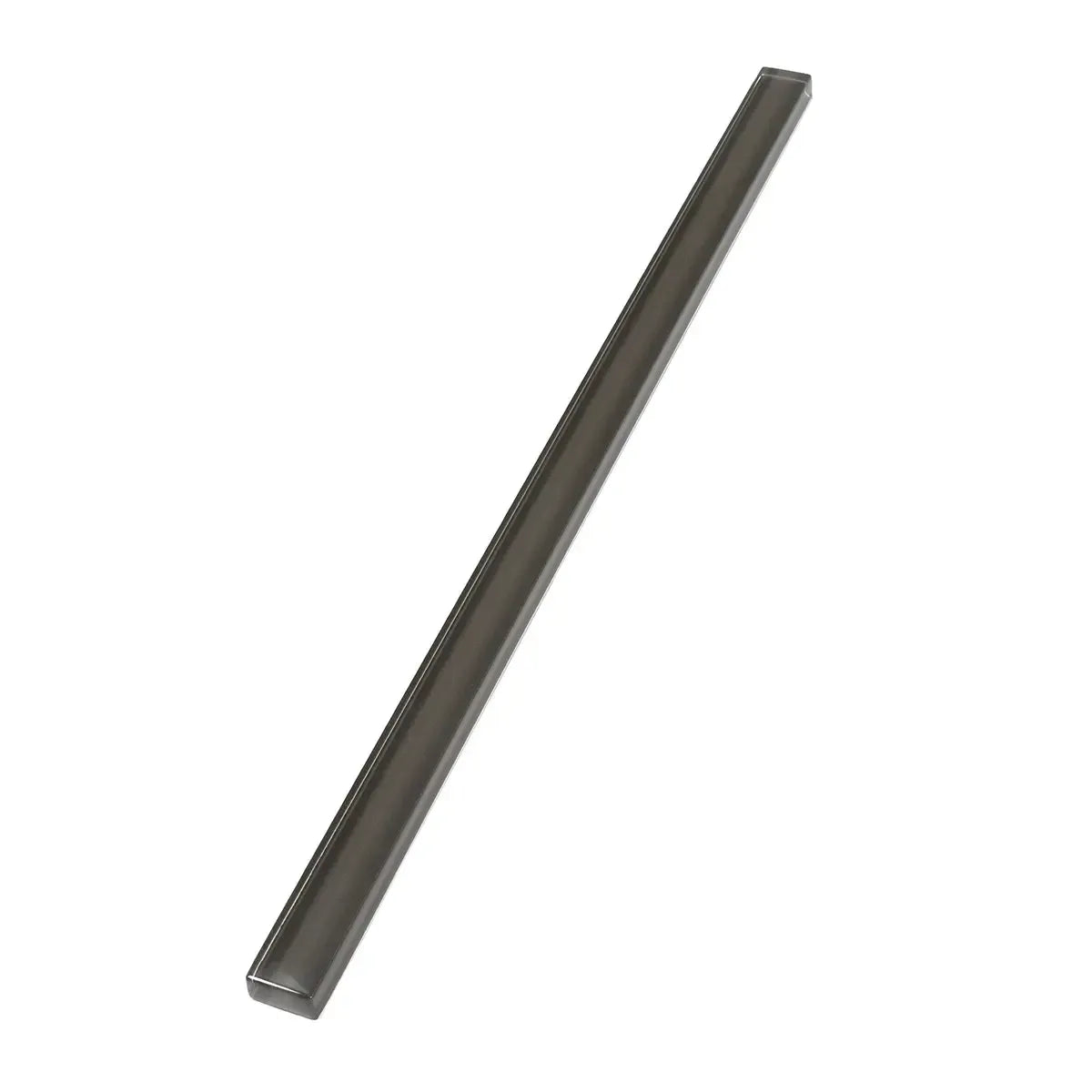 Glacier Ash Gray Polished Glass Pencil Liner | Tile Club