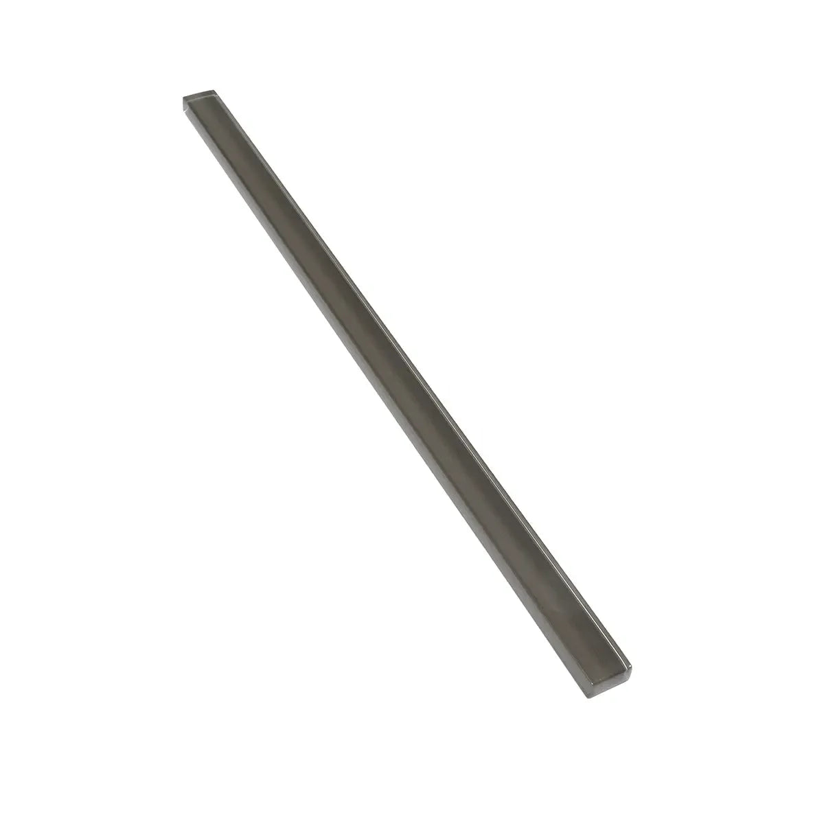 Glacier Ash Gray Polished Glass Pencil Liner | Tile Club