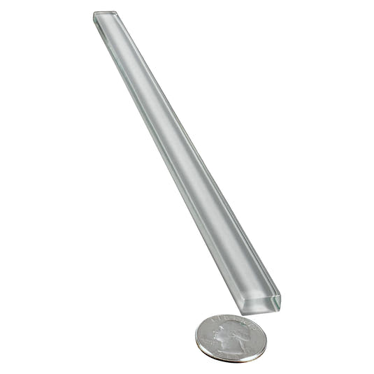 Glacier Aura Gray Polished Glass Pencil Liner