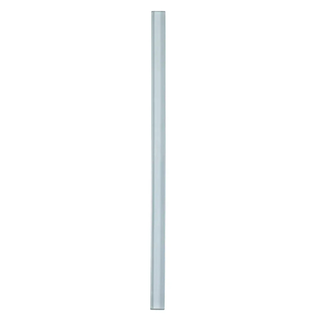 Glacier Aura Gray Polished Glass Pencil Liner | Tile Club