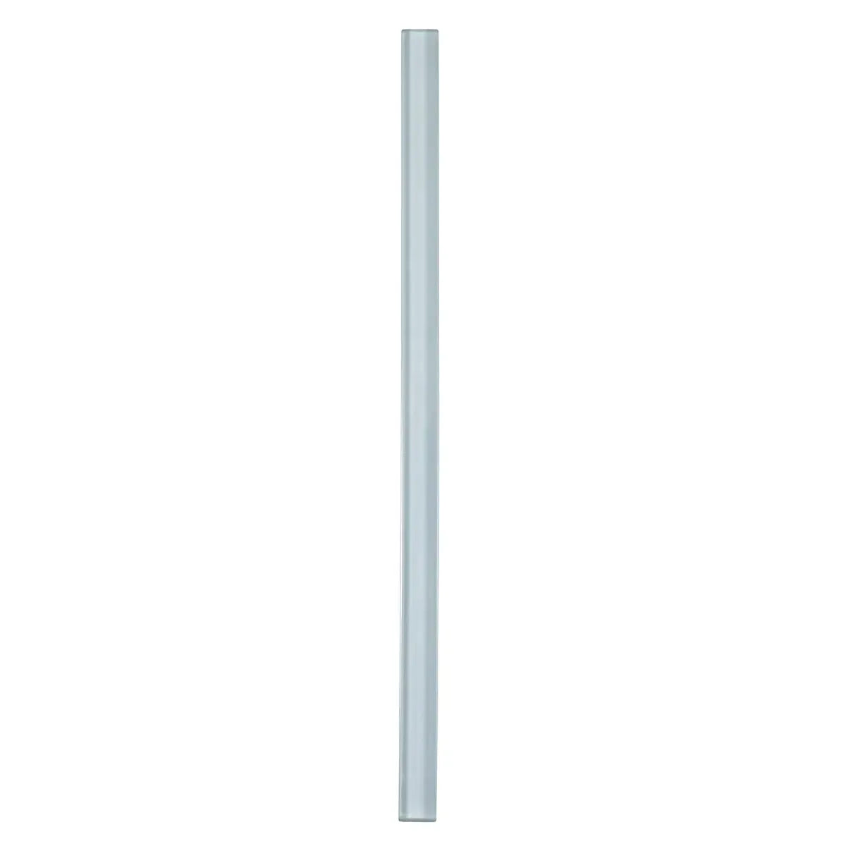 Glacier Aura Gray Polished Glass Pencil Liner | Tile Club