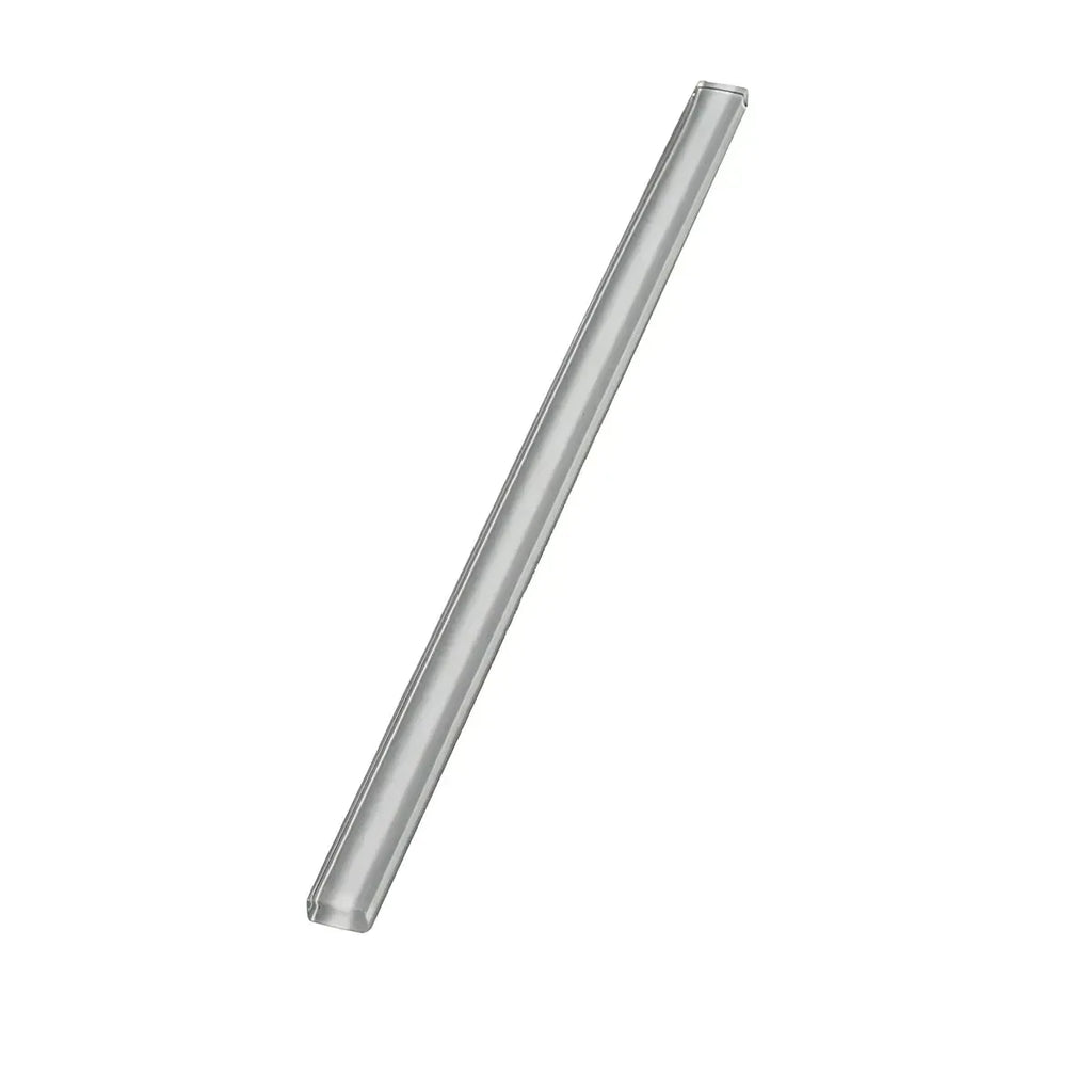 Glacier Aura Gray Polished Glass Pencil Liner | Tile Club