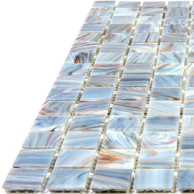 Grand Canyon Mixed Squares Glass Pool Tile | Tile Club