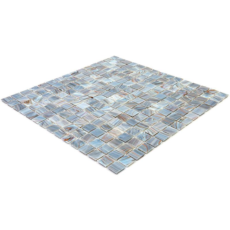 Grand Canyon Mixed Squares Glass Pool Tile | Tile Club