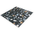 Shore Graphite Gray Terrazzo Look Porcelain TIle | Tile Club