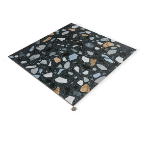 Shore Graphite Gray Terrazzo Look Porcelain TIle