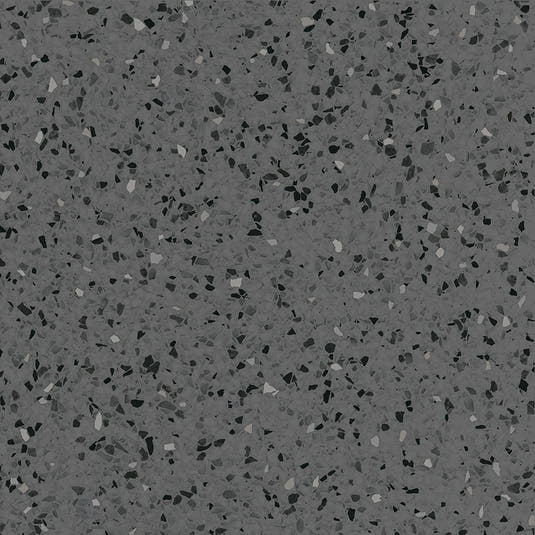 Graphite Gray Terrazzo Square Porcelain Tile | Tile Club