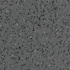 Graphite Gray Terrazzo Square Porcelain Tile | Tile Club