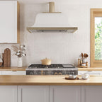 Grazioso Concrete Flower Ceramic Tile 12x36 | Tile Club