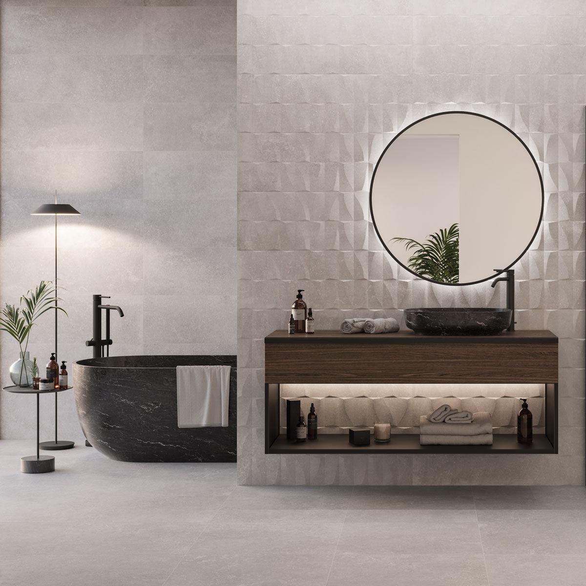Grazioso Industrial Ceramic Tile 12x36