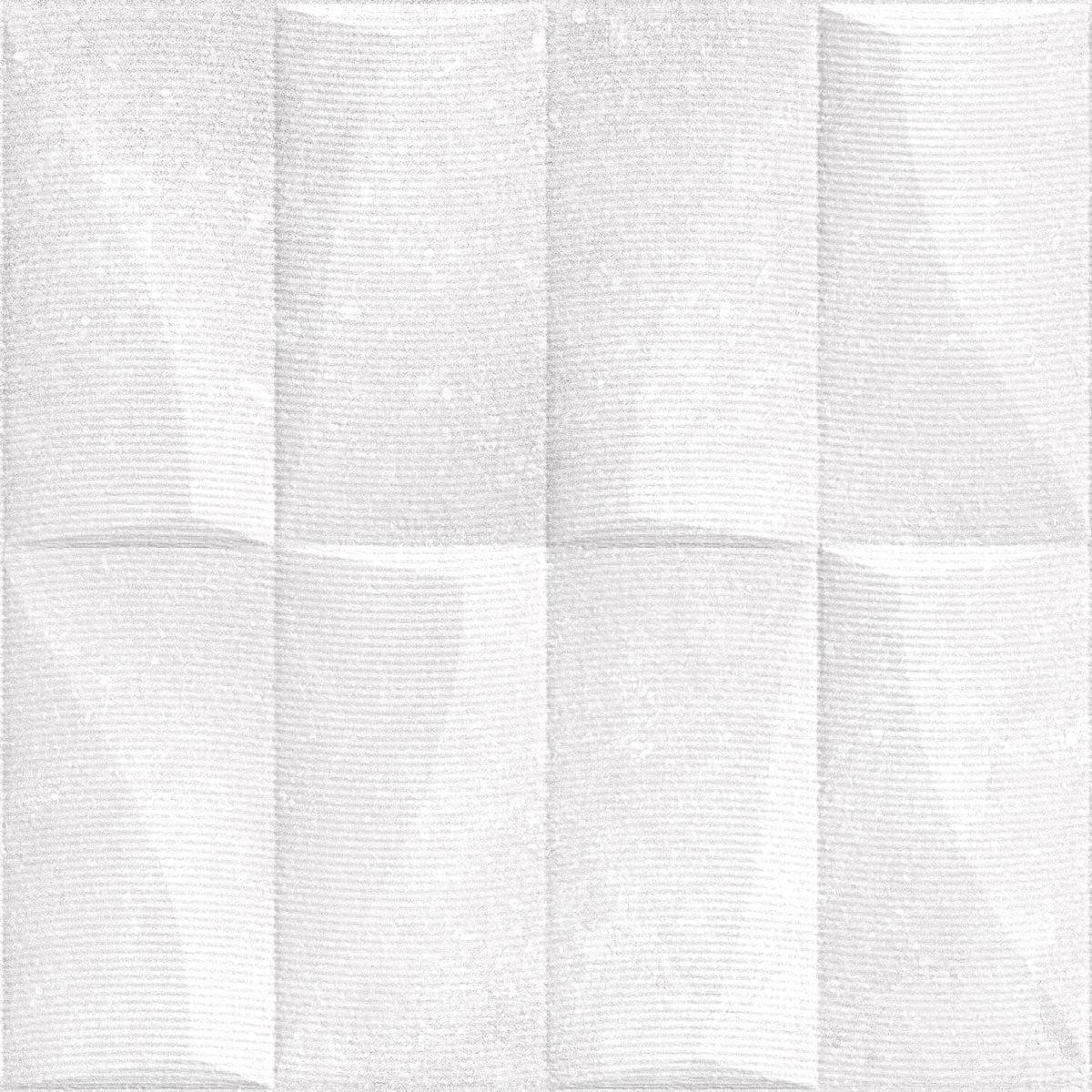 Grazioso Monument White 3D Ceramic Tile