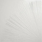 Grazioso Aster Minimalist White Porcelain Square Tile | Tile Club