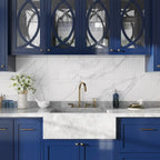 Grazioso Fluted Carrara Ceramic Tile 12x36 | Tile Club