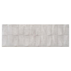 Grazioso Monument White 3D Ceramic Tile | Tile Club