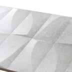 Grazioso Monument White 3D Ceramic Tile | Tile Club