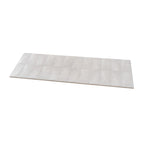 Grazioso Monument White 3D Ceramic Tile | Tile Club