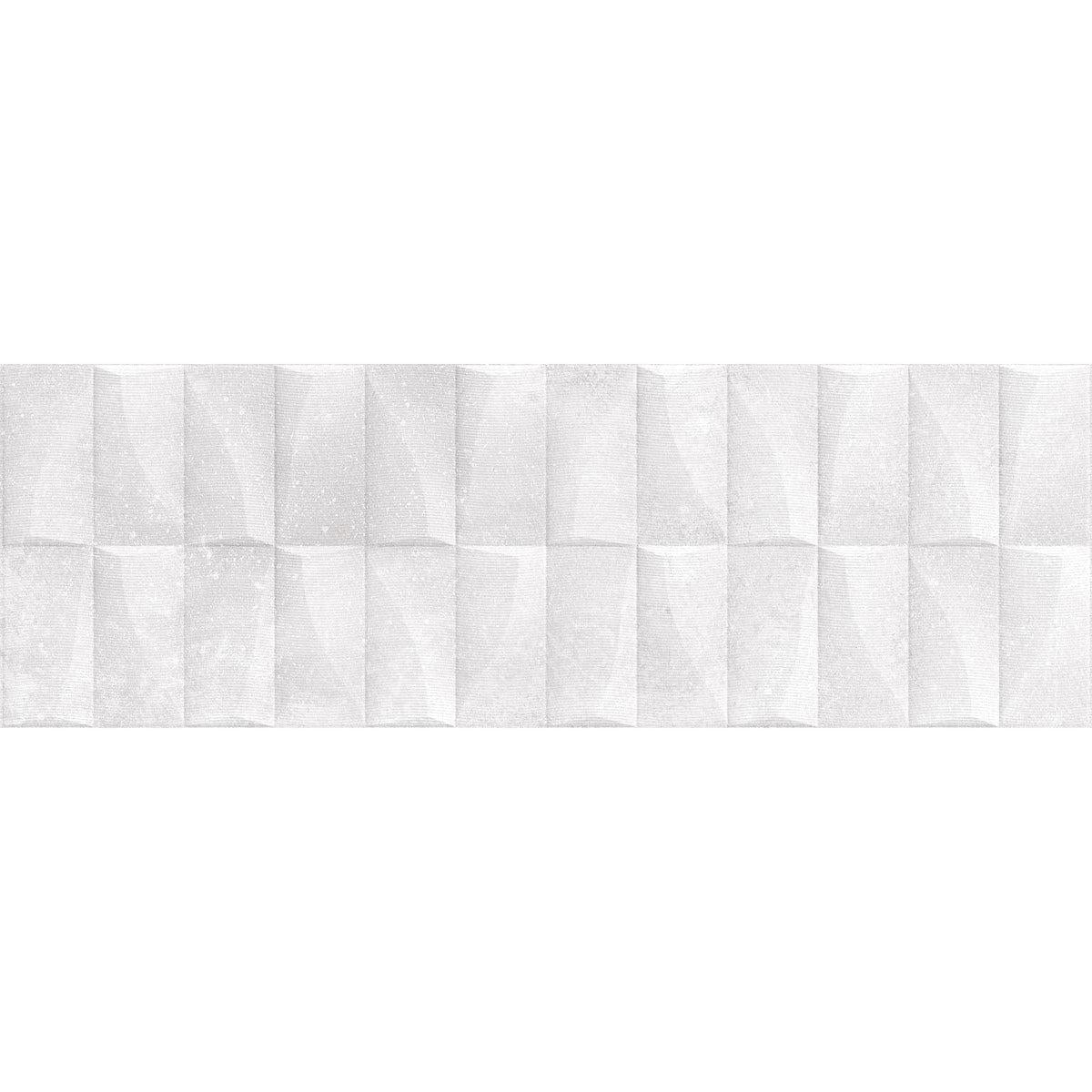 Grazioso Monument White 3D Ceramic Tile
