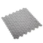 Grey Recycled Glass Hexagon Mosaic Tile | Tile Club