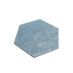 Portuguese Blue Porcelain Hexagon Tile | Tile Club