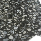 Black and White Chic Terrazzo Hex Porcelain Tile | Tile Club