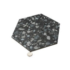 Black and White Chic Terrazzo Hex Porcelain Tile | Tile Club