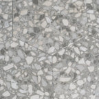Granite Gray Terrazzo Hex Porcelain Tile | Tile Club