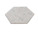 Tundra Snow Terrazzo Hex Porcelain Tile | Tile Club