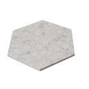 Tundra Snow Terrazzo Hex Porcelain Tile | Tile Club
