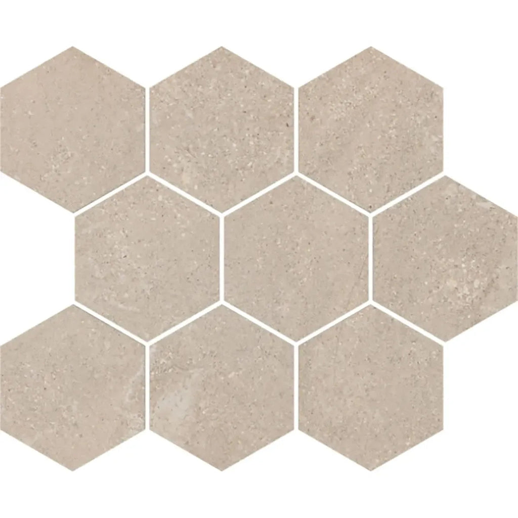 Campbell Beige Hexagon 10x12 | Tile Club