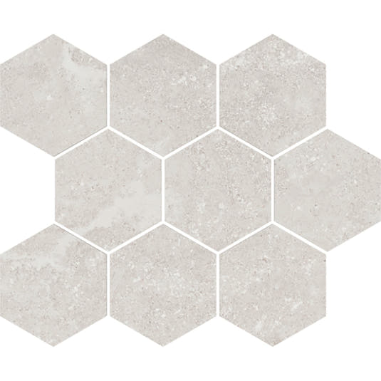 Campbell Bianco Hexagon Tile 10x12 | Tile Club