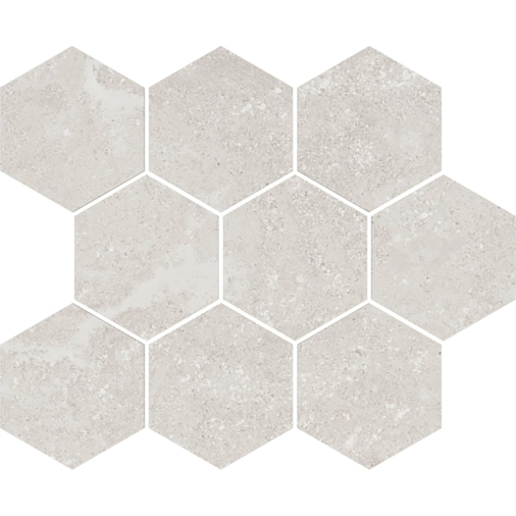 Campbell Bianco Hexagon Tile 10x12 | Tile Club