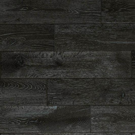 Hand Scraped Black Oak Solid Wood Sample