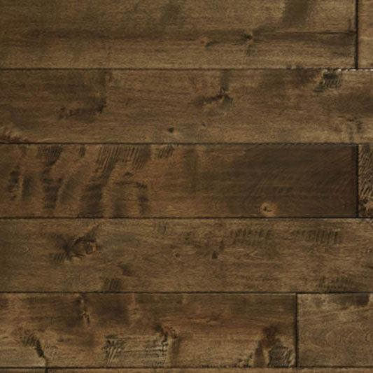 Hand Scraped Light Brown Maple Solid Wood | Tile Club