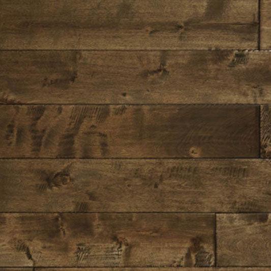 Hand Scraped Light Brown Maple Solid Wood | Tile Club