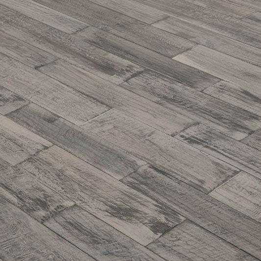 Hand Scraped Light Gray Oak Solid Wood | Tile Club