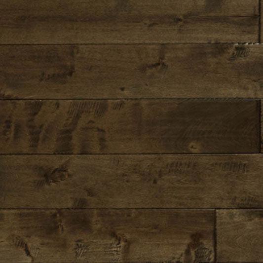 Hand Scraped Mahogany Brown Maple Solid Wood | Tile Club