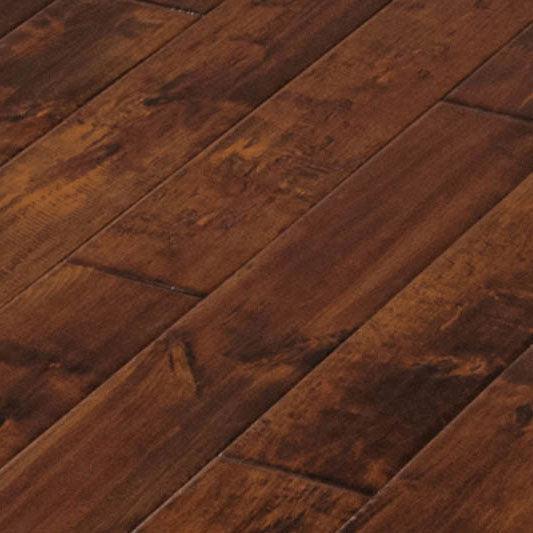 Hand Scraped Walnut Maple Solid Wood | Tile Club