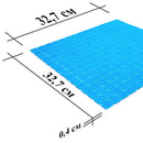 Hawaiian Blue Squares Glass Pool Tile | Tile Club