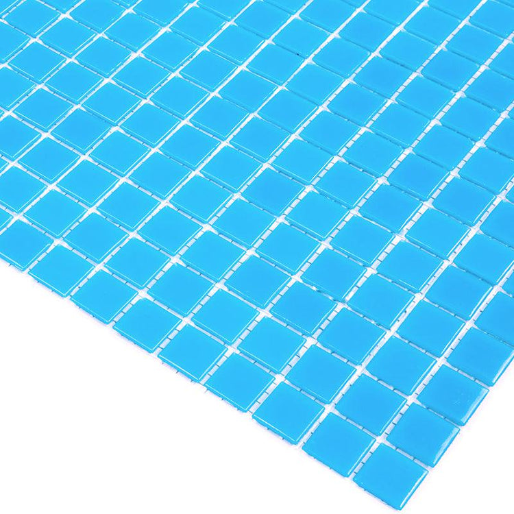 Hawaiian Blue Squares Glass Pool Tile | Tile Club