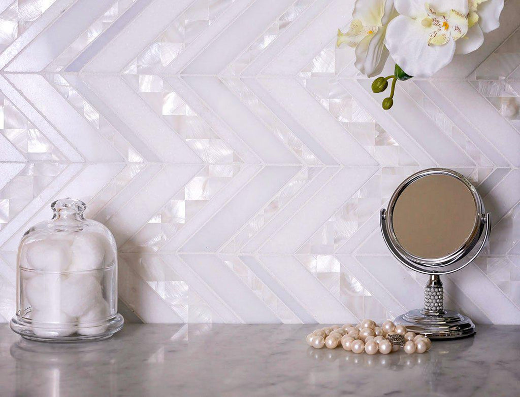 white thassos subway tile