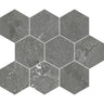 Hoover Graphite Marble 10x12 Porcelain Hexagon Mosaic Tile