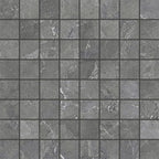 Hoover Graphite Marble 12x12 Porcelain Mosaic Tile | Tile Club