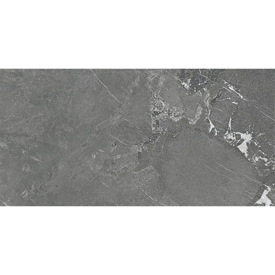Hoover Graphite Marble 12x24 Porcelain Tile | Tile Club